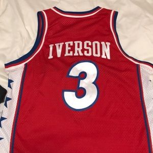 Iverson Sixers Jersey